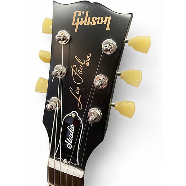 Used 2012 Gibson Les Paul Studio Tobacco Burst Solid Body Electric Guitar