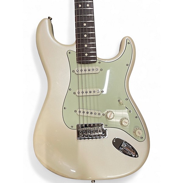 Used Fender Limited Edition American Professional Classic Stratocaster Olympic Pearl Solid Body Electric Guitar