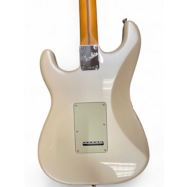 Used Fender Limited Edition American Professional Classic Stratocaster Olympic Pearl Solid Body Electric Guitar