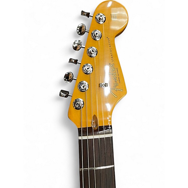 Used Fender Limited Edition American Professional Classic Stratocaster Olympic Pearl Solid Body Electric Guitar