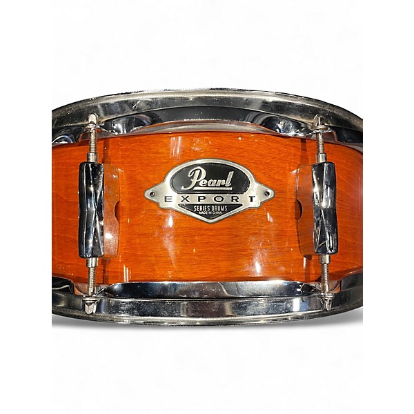 Used Pearl 14in Export Snare Natural Drum