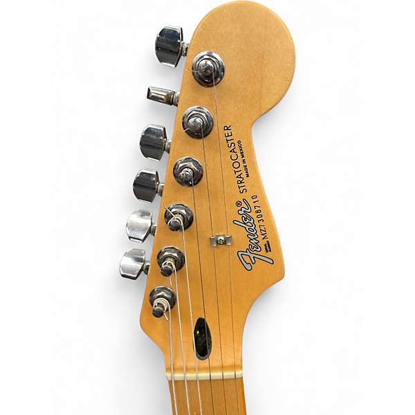 Used 2008 Fender Standard Stratocaster Candy Apple Red Solid Body Electric Guitar