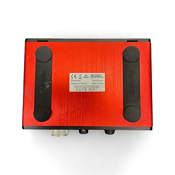 Used Focusrite Scarlett Solo Gen 2 Audio Interface