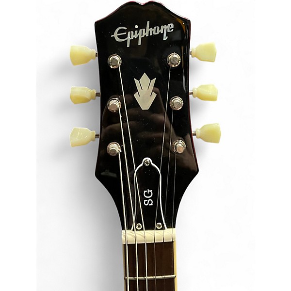 Used Epiphone SG Red Solid Body Electric Guitar