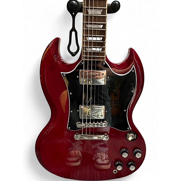 Used Epiphone SG Red Solid Body Electric Guitar