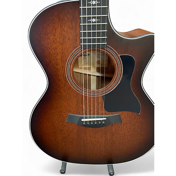 Used Taylor 324CE SMOKE BURST Acoustic Electric Guitar