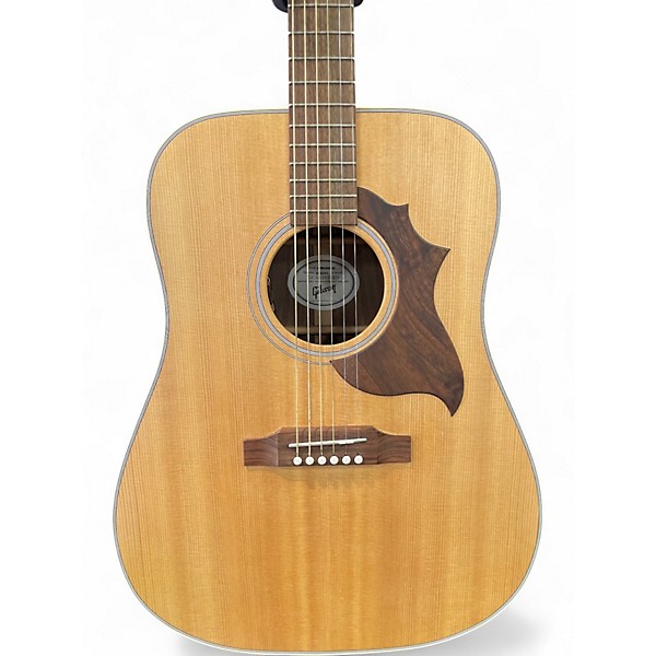 Used 2021 Gibson Hummingbird Walnut Natural Acoustic Guitar