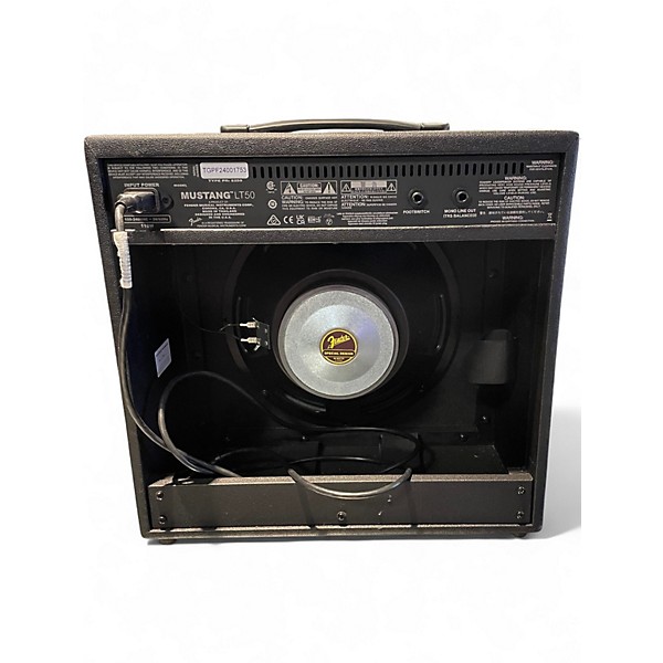 Used Fender Mustang LT50 50W 1x12 Guitar Combo Amp