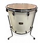 Used Yamaha 16in Stage Custom Floor Tom Antique White Drum thumbnail
