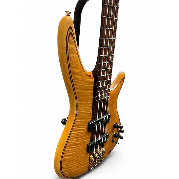 Used Ibanez SR1400TE Natural Electric Bass Guitar