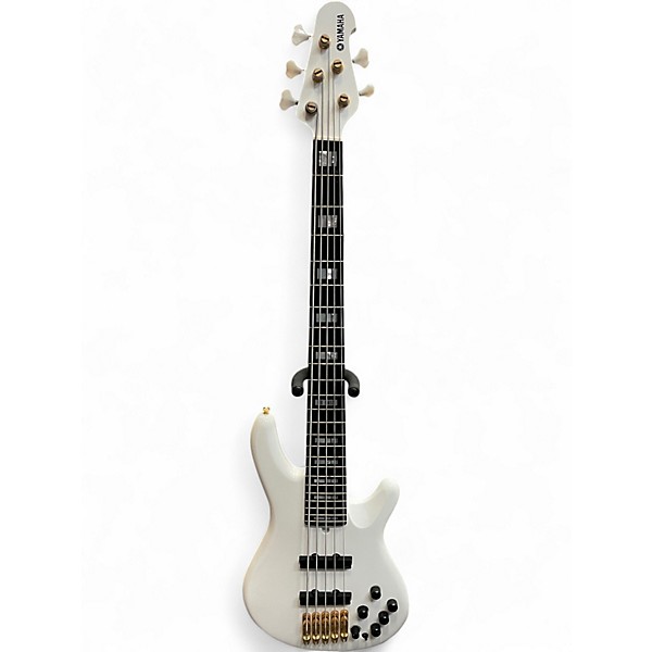 Used Yamaha BBNE2 Nathan East Signature white Electric Bass Guitar