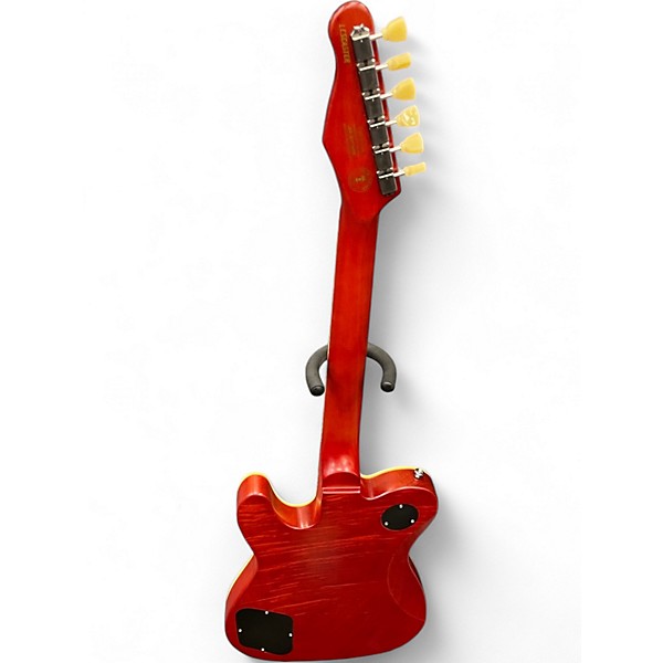 Used Jia Lescaster  Flame Satin Solid Body Electric Guitar