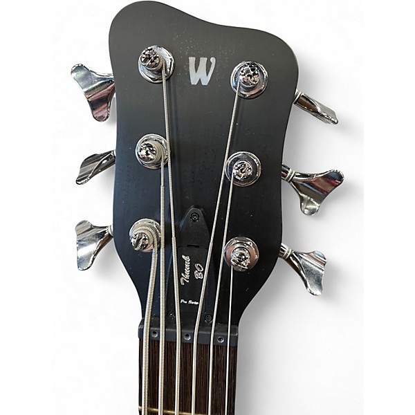 Used Warwick THUMB BO 6 STRING NIRVANA BLACK Electric Bass Guitar