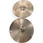 Used Zildjian 14in A Series Rock Hi Hat Pair Cymbal thumbnail
