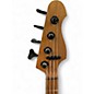 Used Warmoth SHORT SCALE P BASS Brown Sunburst Electric Bass Guitar