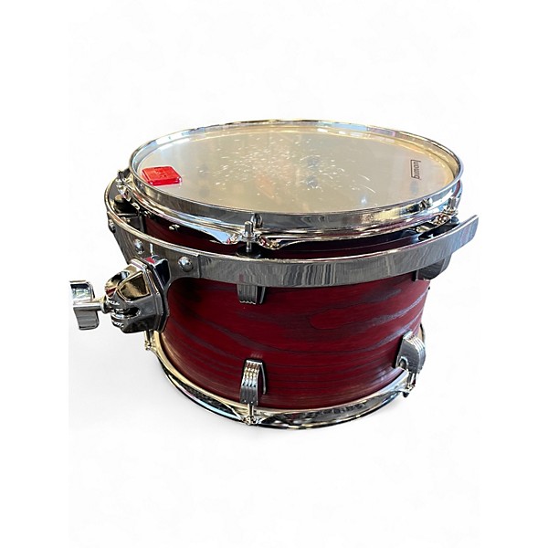 Used Ludwig 4 Piece Backbeat Elite Ruby Grain Drum Kit