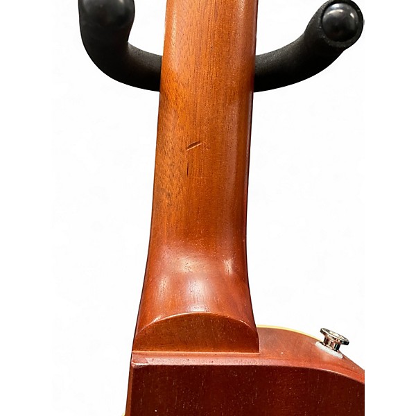 Used Epiphone Les Paul Traditional Pro IV Worn Metallic Gold Solid Body Electric Guitar