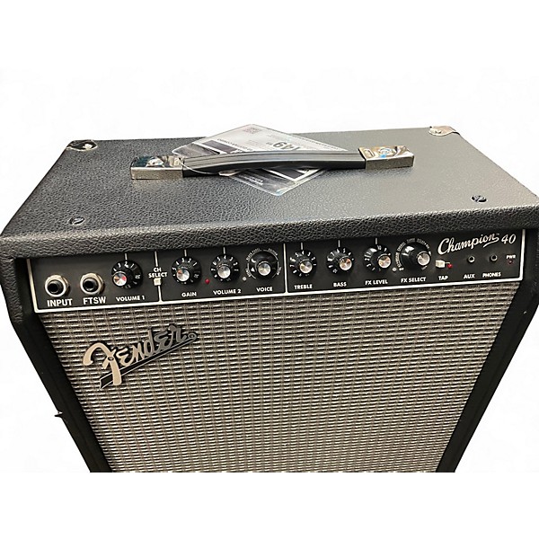 Used Fender Champion 40 Guitar Combo Amp
