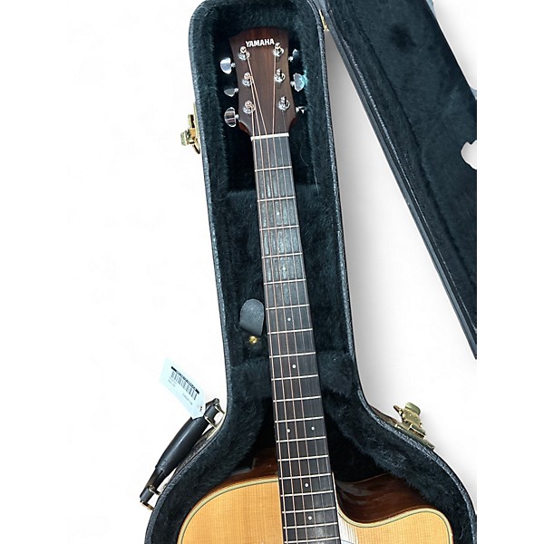 Used Yamaha AC3M Natural Acoustic Electric Guitar