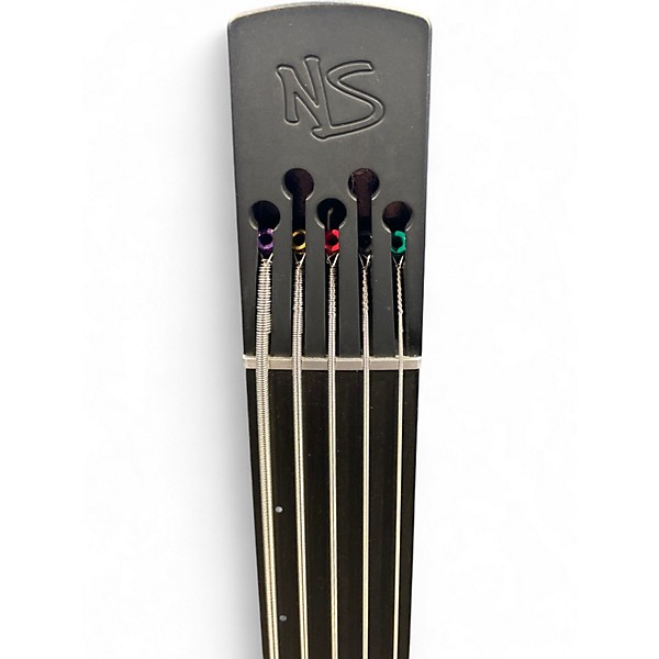 Used NS Design CR5 5 String fretless Natural Electric Bass Guitar