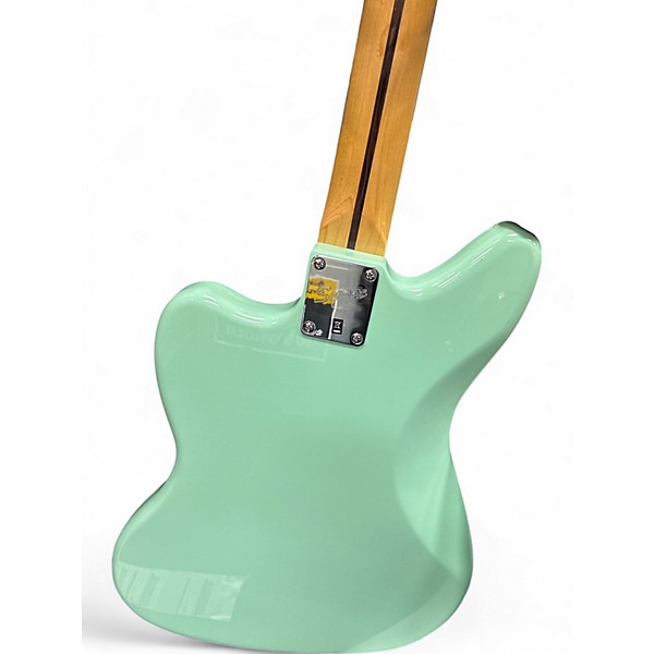 Used Squier Vintage Modified Jaguar Surf Green Solid Body Electric Guitar