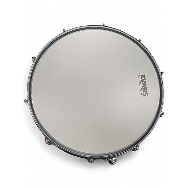 Used Pearl 6.5X14 HYBRID EXOTIC Black Drum