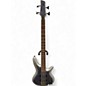 Used Ibanez SR300 Black and Silver Electric Bass Guitar thumbnail