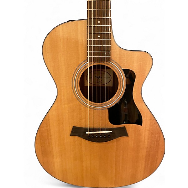 Used Taylor 112ce Natural Acoustic Electric Guitar