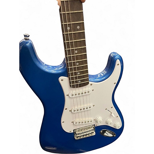 Used 2020s Squier Standard Stratocaster Baltic Blue Solid Body Electric Guitar