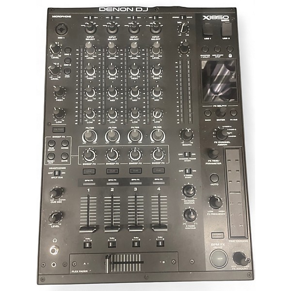 Used Denon DJ SC9000 Pair With X1850 Mixer DJ Package