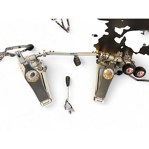 Used Pearl demon drive double bass pedal Double Bass Drum Pedal