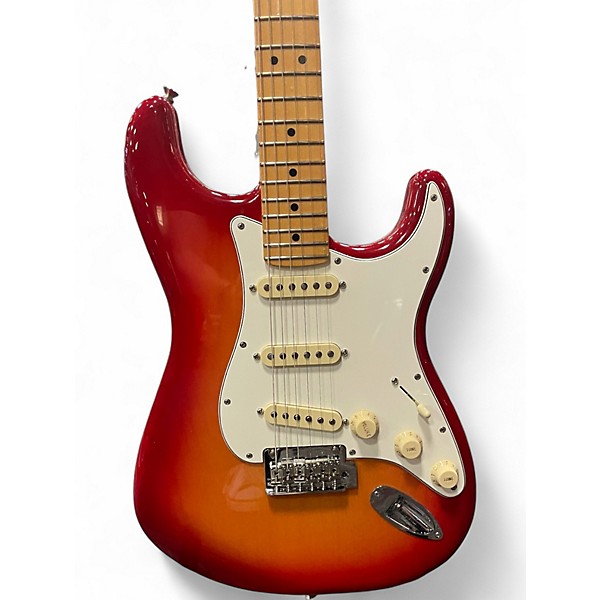 Used Fender PLAYER II Cherry Sunburst Solid Body Electric Guitar