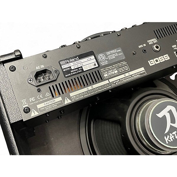 Used BOSS Katana KTN50 50W 1X12 Guitar Combo Amp