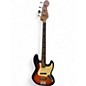 Used Fender American Standard Jazz Bass Sunburst Electric Bass Guitar thumbnail