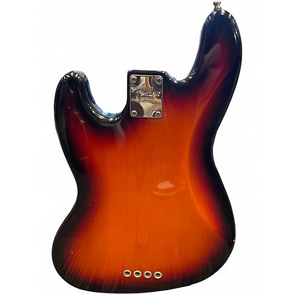 Used Fender American Standard Jazz Bass Sunburst Electric Bass Guitar