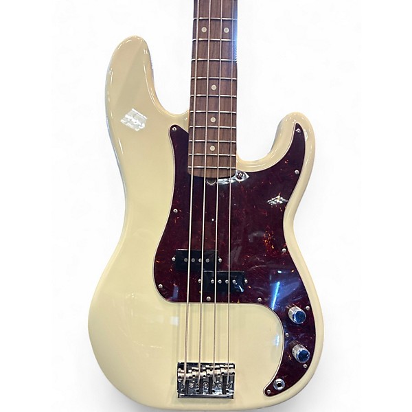 Used Fender American Professional II Precision Bass Olympic White Electric Bass Guitar
