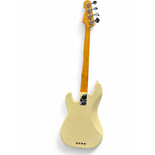 Used Fender American Professional II Precision Bass Olympic White Electric Bass Guitar
