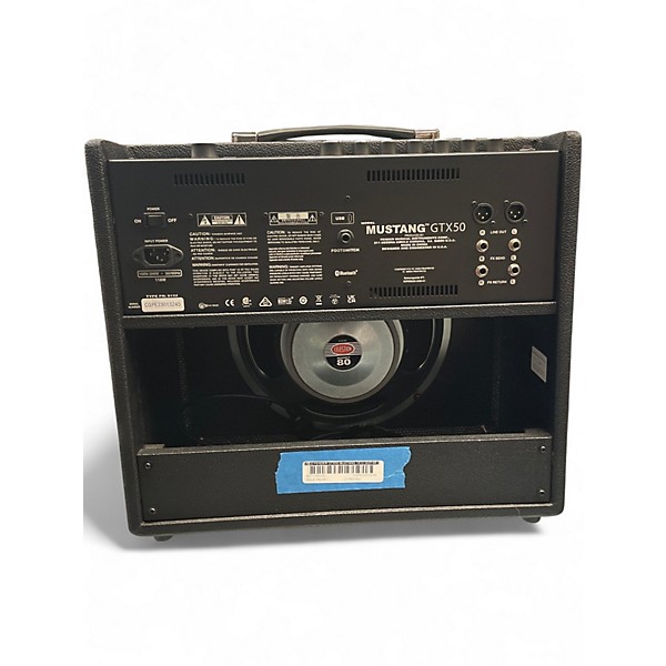 Used Fender GTX50 Mustang 1X12 Guitar Combo Amp