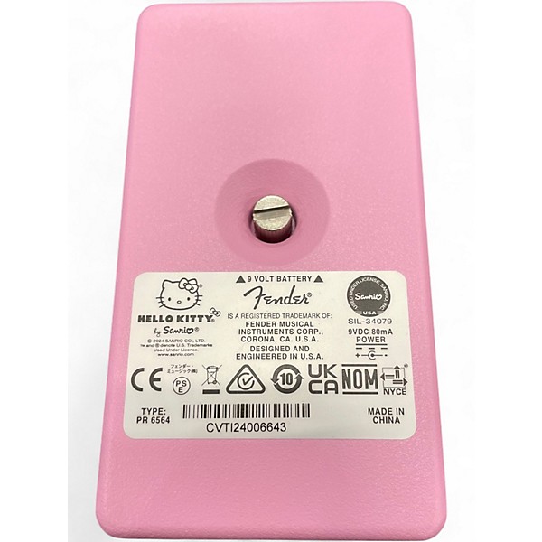 Used 2024 Fender Hello Kitty Fuzz Effect Pedal