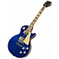 Used 2022 Gibson Les Paul Standard Blue Solid Body Electric Guitar thumbnail