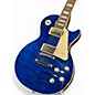 Used 2022 Gibson Les Paul Standard Blue Solid Body Electric Guitar