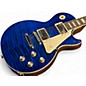 Used 2022 Gibson Les Paul Standard Blue Solid Body Electric Guitar