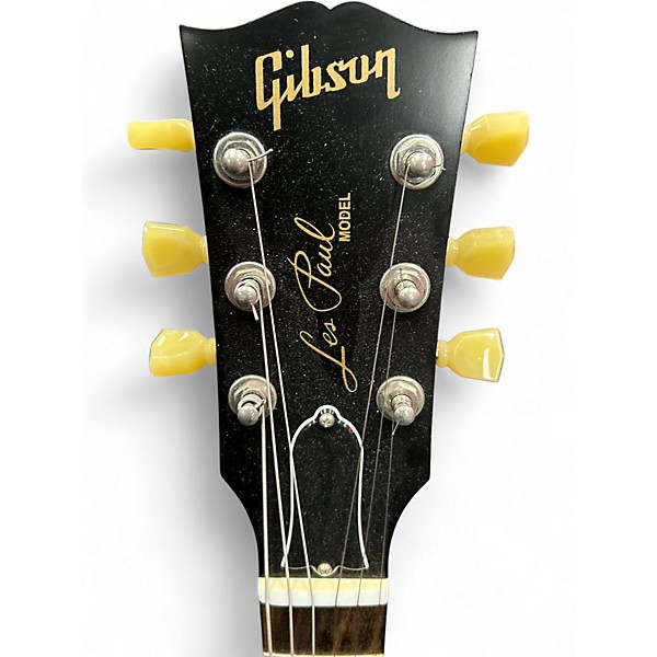 Used Gibson Les Paul Tribute Gold Top Solid Body Electric Guitar