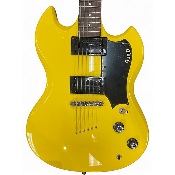 Used Guild Electric Polara Yellow Solid Body Electric Guitar