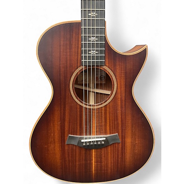 Used Taylor C22ce B3031 12 Fret Koa Shaded Edge Burst Acoustic Electric Guitar