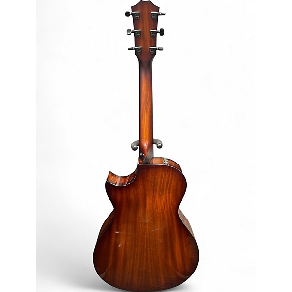 Used Taylor C22ce B4013 12 Fret Mahogany Shaded Edge Burst Acoustic Electric Guitar