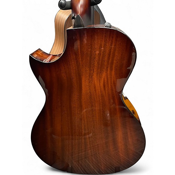 Used Taylor C22ce B4013 12 Fret Mahogany Shaded Edge Burst Acoustic Electric Guitar