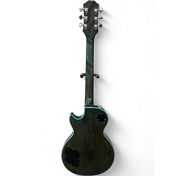 Used Epiphone Les Paul Custom Widow   Indigo Burst Solid Body Electric Guitar