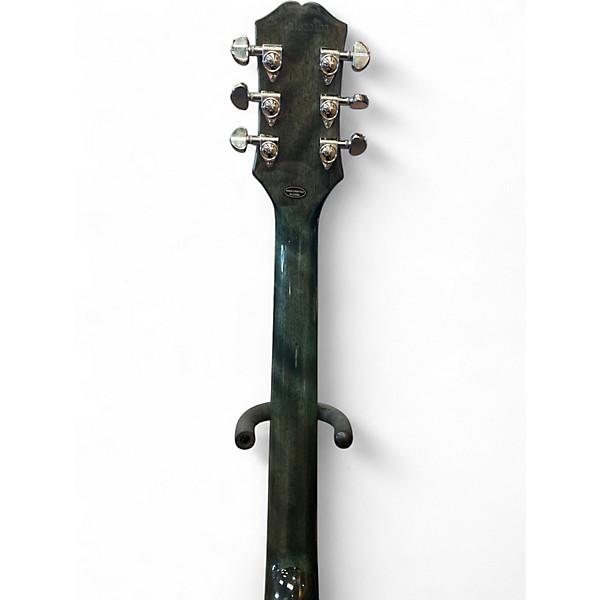 Used Epiphone Les Paul Custom Widow   Indigo Burst Solid Body Electric Guitar