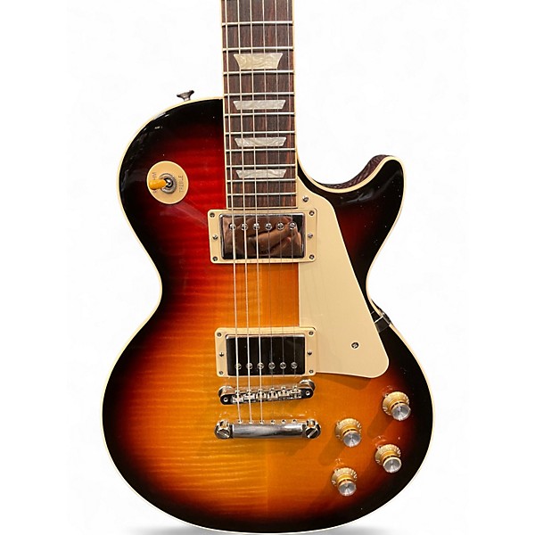 Used 2024 Gibson LES PAUL STANDARD 60S AAA FLAME TOP TRIBURST Solid Body Electric Guitar